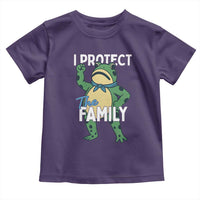 Activist Portland Frog Toddler T Shirt I Protect the Family Protest Statement - Wonder Print Shop