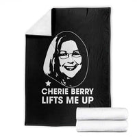 Cherie Berry Lifts Me Up Throw Blanket Elevator Tribute Funny NC Meme - Wonder Print Shop