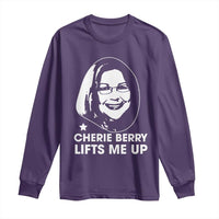 Cherie Berry Lifts Me Up Long Sleeve Shirt Elevator Tribute Funny NC Meme - Wonder Print Shop