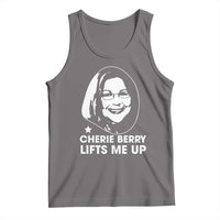 Cherie Berry Lifts Me Up Tank Top Elevator Tribute Funny NC Meme - Wonder Print Shop