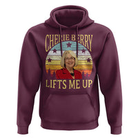 Cherie Berry Lifts Me Up Hoodie Retro Vinatge Elevator Tribute Funny NC Meme - Wonder Print Shop