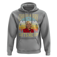 Cherie Berry Lifts Me Up Hoodie Retro Vinatge Elevator Tribute Funny NC Meme - Wonder Print Shop