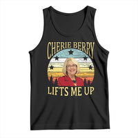 Cherie Berry Lifts Me Up Tank Top Retro Vinatge Elevator Tribute Funny NC Meme - Wonder Print Shop