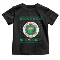 Funny Dumpster Fire Response Team Toddler T Shirt Office Party Holiday Chaos Humor - Wonder Print Shop