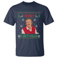Funny Chit Christmas Merry Chit-Mas T Shirt Retro Holiday Humor - Wonder Print Shop