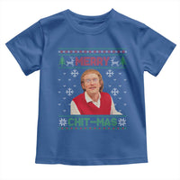 Funny Chit Christmas Merry Chit-Mas Toddler T Shirt Retro Holiday Humor - Wonder Print Shop