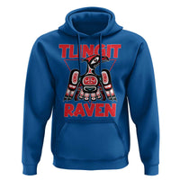 Tlingit Raven Totem Hoodie Alaska Native Tribal Art Design
