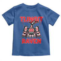 Tlingit Raven Totem Toddler T Shirt Alaska Native Tribal Art Design