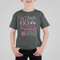 Chapter 60 Fabulous T Shirt For Kid Sparkle Since 1965 60Th Birthday Gift For Women