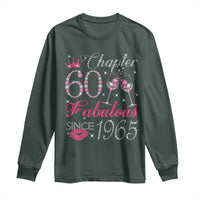 Chapter 60 Fabulous Long Sleeve Shirt Sparkle Since 1965 60Th Birthday Gift For Women