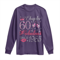 Chapter 60 Fabulous Long Sleeve Shirt Sparkle Since 1965 60Th Birthday Gift For Women