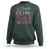 Chapter 60 Fabulous Sweatshirt Sparkle Since 1965 60Th Birthday Gift For Women