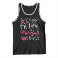 Chapter 60 Fabulous Tank Top Sparkle Since 1965 60Th Birthday Gift For Women