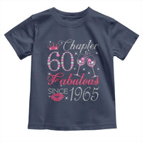 Chapter 60 Fabulous Toddler T Shirt Sparkle Since 1965 60Th Birthday Gift For Women