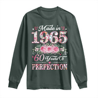 Happy 60th Birthday Floral Sweatshirt Made In 1965 60 Years of Perfection TS02
