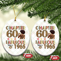 Chapter 60 Fabulous Leopard Ceramic Ornament Since 1965 60Th Birthday Gift For Women - Wonder Print Shop