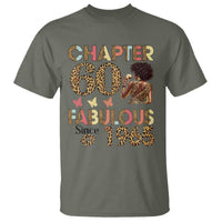 Chapter 60 Fabulous Leopard T Shirt Since 1965 60Th Birthday Gift For Women