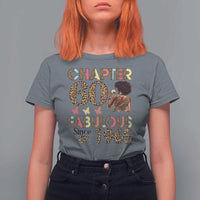 Chapter 60 Fabulous Leopard T Shirt For Women Since 1965 60Th Birthday Gift For Women