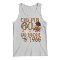Chapter 60 Fabulous Leopard Tank Top Since 1965 60Th Birthday Gift For Women