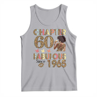 Chapter 60 Fabulous Leopard Tank Top Since 1965 60Th Birthday Gift For Women