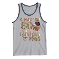 Chapter 60 Fabulous Leopard Tank Top Since 1965 60Th Birthday Gift For Women