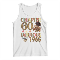 Chapter 60 Fabulous Leopard Tank Top Since 1965 60Th Birthday Gift For Women
