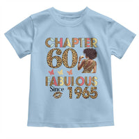 Chapter 60 Fabulous Leopard Toddler T Shirt Since 1965 60Th Birthday Gift For Women