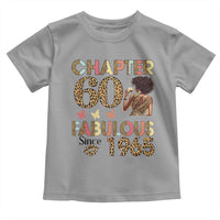 Chapter 60 Fabulous Leopard Toddler T Shirt Since 1965 60Th Birthday Gift For Women