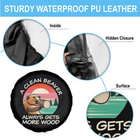 Funny Beaver Joke Spare Tire Cover A Clean Beaver Always Gets More Wood Adult Humor