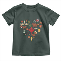 Canada Pride Toddler T Shirt Canadian Flag Maple Leaf