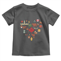 Canada Pride Toddler T Shirt Canadian Flag Maple Leaf