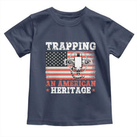Trapping American Heritage Toddler T Shirt Patriotic Trap Hunting Trapper