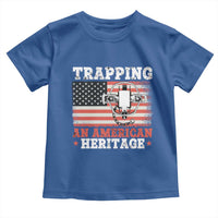 Trapping American Heritage Toddler T Shirt Patriotic Trap Hunting Trapper