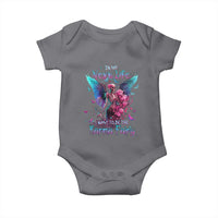 Gothic Skeleton Roses Baby Onesie In My Next Life I Want To Be The Karma Fairy