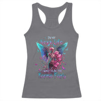 Gothic Skeleton Roses Racerback Tank Top In My Next Life I Want To Be The Karma Fairy