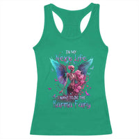 Gothic Skeleton Roses Racerback Tank Top In My Next Life I Want To Be The Karma Fairy