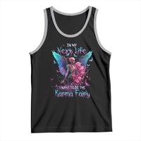 Gothic Skeleton Roses Tank Top In My Next Life I Want To Be The Karma Fairy