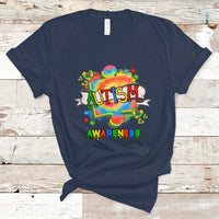 Be Kind Autism Awareness Puzzle Piece Support Autistic Autism T Shirt - Wonder Print Shop