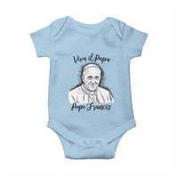 Viva il Papa Pope Francis Baby Onesie Thank You Papa Catholic Tribute