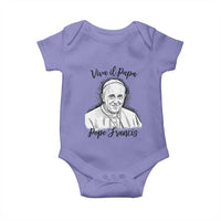 Viva il Papa Pope Francis Baby Onesie Thank You Papa Catholic Tribute