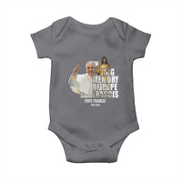 In Loving Memory of Pope Francis Baby Onesie Viva il Papa 1936-2025