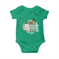 In Loving Memory of Pope Francis Baby Onesie Viva il Papa 1936-2025