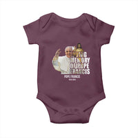 In Loving Memory of Pope Francis Baby Onesie Viva il Papa 1936-2025