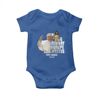 In Loving Memory of Pope Francis Baby Onesie Viva il Papa 1936-2025