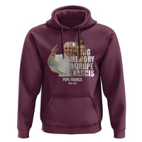 In Loving Memory of Pope Francis Hoodie Viva il Papa 1936-2025