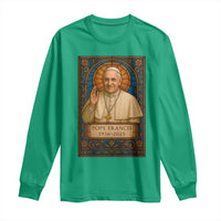 Beloved Pope Francis Long Sleeve Shirt 1936-2025 Memorial
