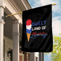 4th of July Garden Flag Sweet Land of Liberty American Patriotic