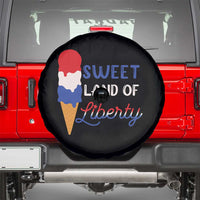 4th of July Spare Tire Cover Sweet Land of Liberty American Patriotic