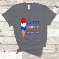 4th of July T Shirt 4th of July Sweet Land of Liberty American Patriotic - Wonder Print Shop