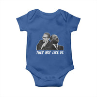 Malcolm X and MLK Baby Onesie They Not Like Us - Wonder Print Shop